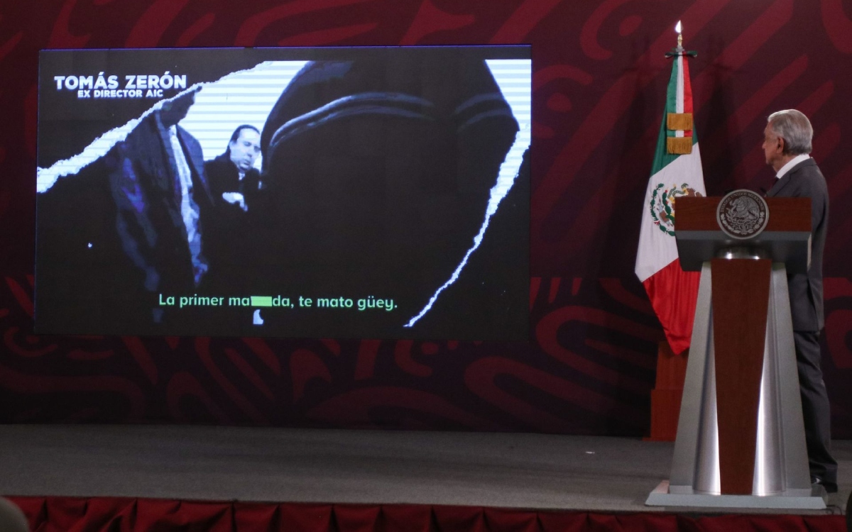 AMLO acusa a gobierno de Israel de proteger a Tomás Zerón AMLO acusa a gobierno de Israel de proteger a Tomás Zerón