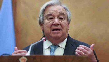 Guterres condena ataque de Irán, teme 'escalada devastadora' en la región