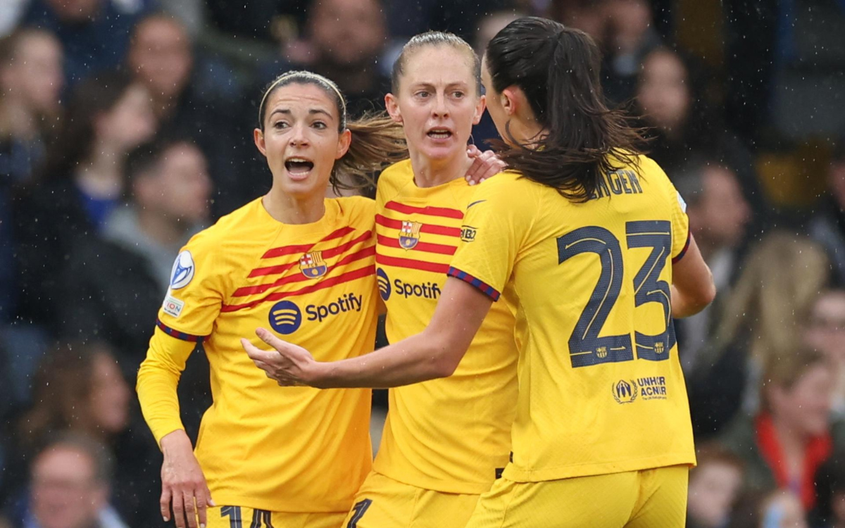 barça femení remonta al chelsea y jugará su cuarta final de champions league consecutiva