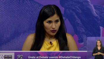 Candidata del PRD a diputada de la CDMX se congela en pleno debate | Video