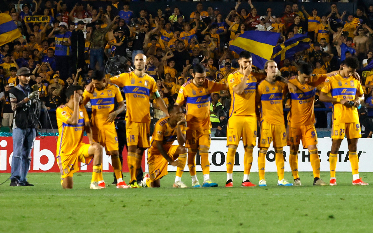 Tigres pierde en penales y fracasa en la Concachampions