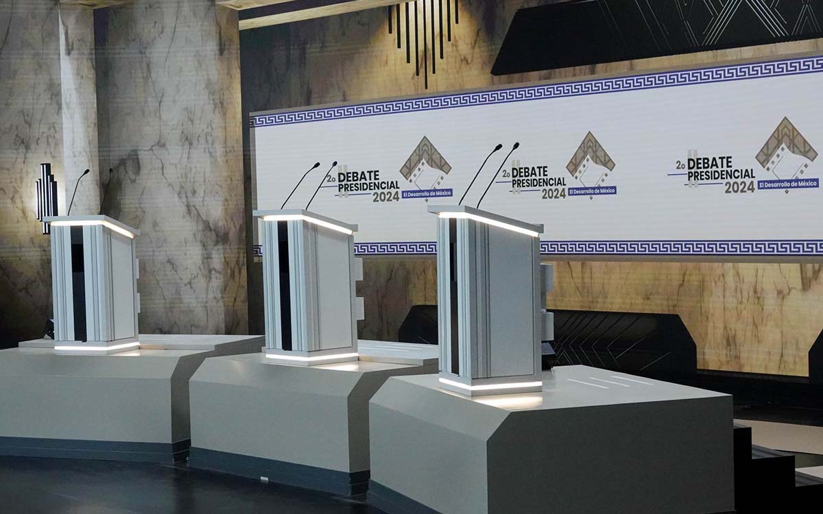 Así es el foro en el que se realizará el Segundo Debate Presidencial | Fotos y video