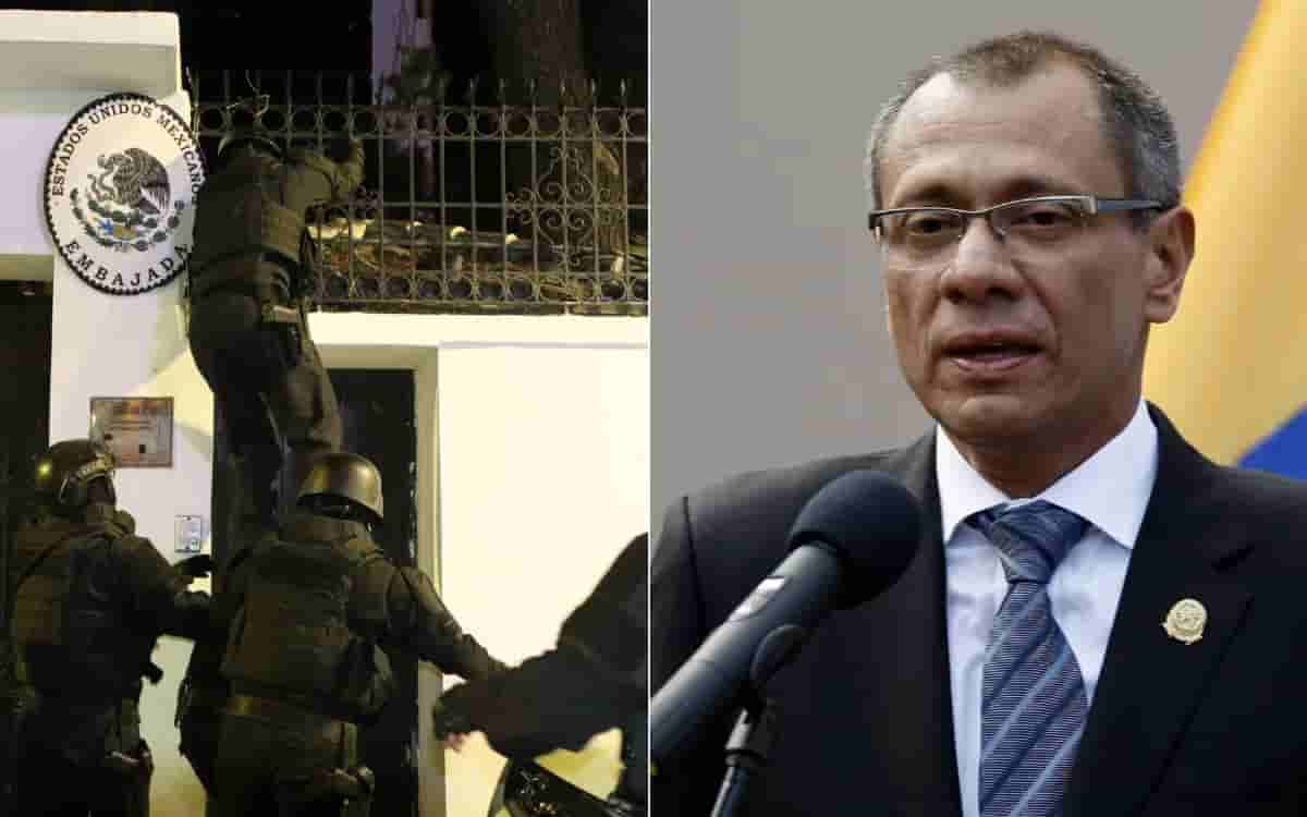 Ecuador confirma detención de Jorge Glas tras irrupción en embajada de México en Quito