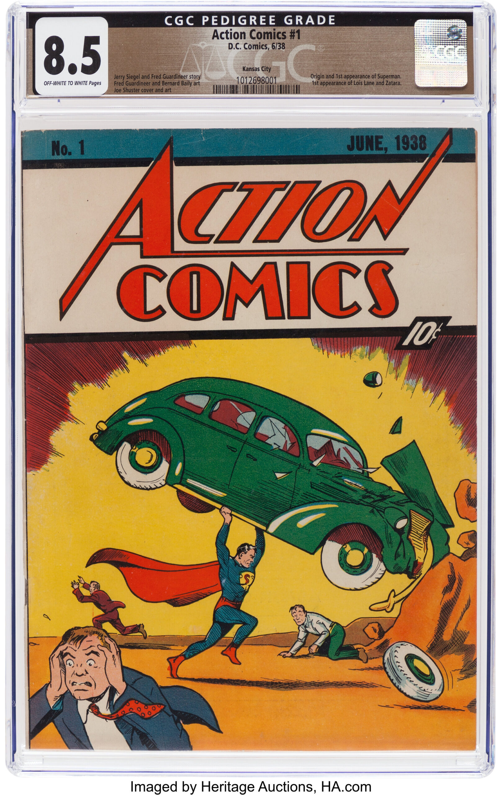 la primera aparición de superman: ¿por cuánto se vendió el cómic más caro de la historia?