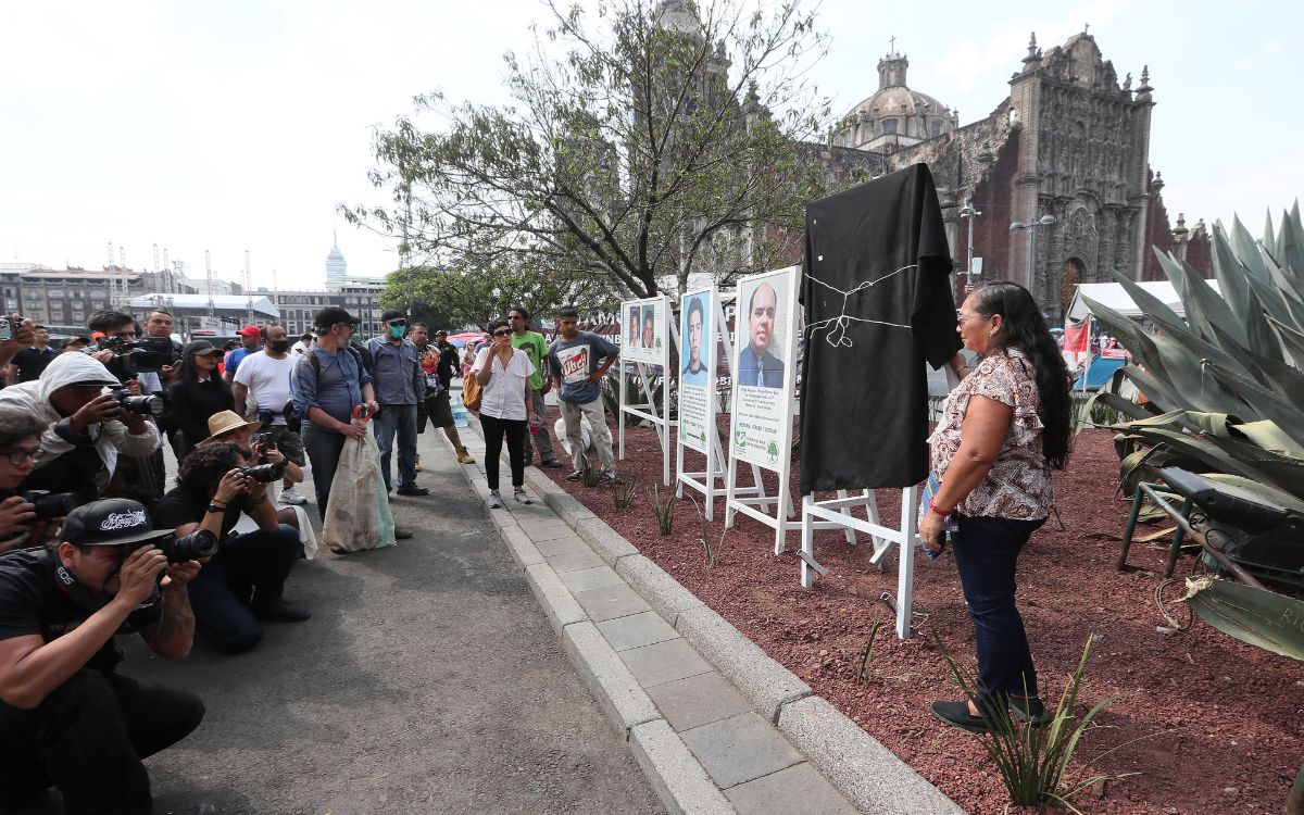 familiares de desaparecidos se amparan contra destrucción de cuatro memoriales