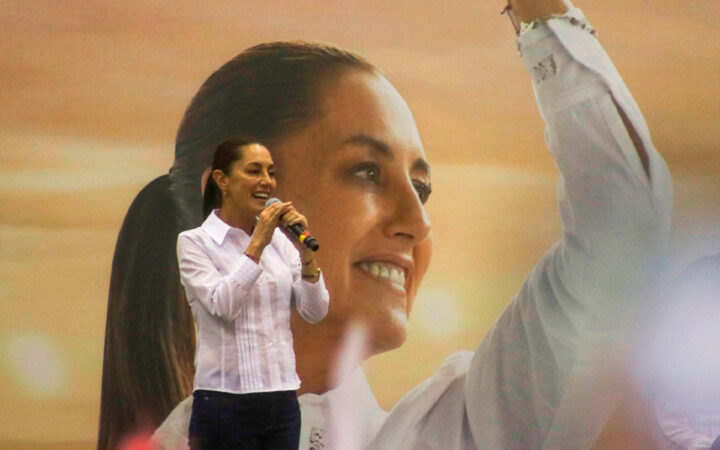 Sheinbaum lidera encuestas por 23 puntos sobre Gálvez: Bloomberg Sheinbaum lidera encuestas por 23 puntos sobre Gálvez: Bloomberg