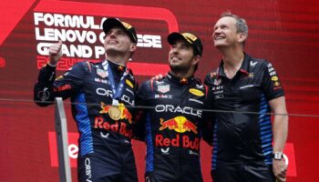 F1: Verstappen gana el Gran Premio de China; 'Checo' queda tercero
