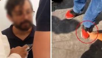 Cae sujeto por grabar con cámara oculta bajo falda de mujeres en Puebla | Video