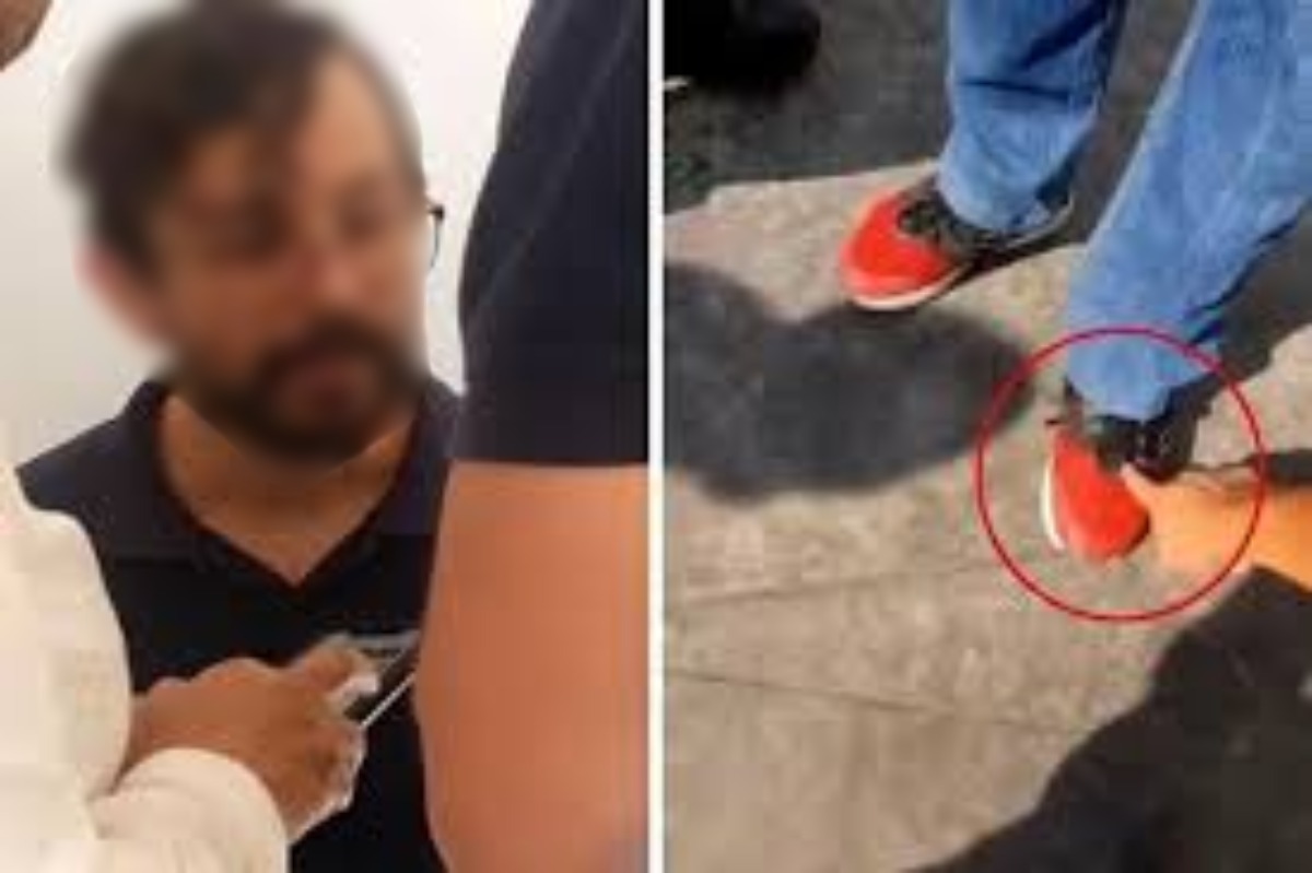 Cae sujeto por grabar con cámara oculta bajo falda de mujeres en Puebla | Video