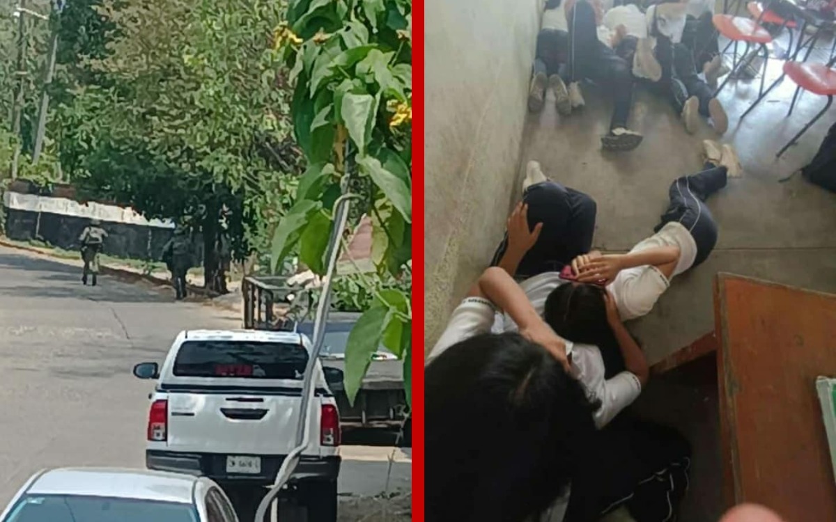 Genera pánico balacera entre Guardia Nacional y civiles armados en Chiapas