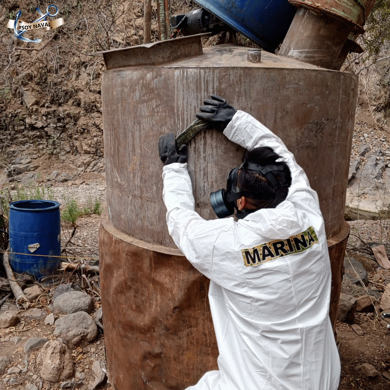 marina destruye 8 laboratorios de metanfetaminas en sinaloa