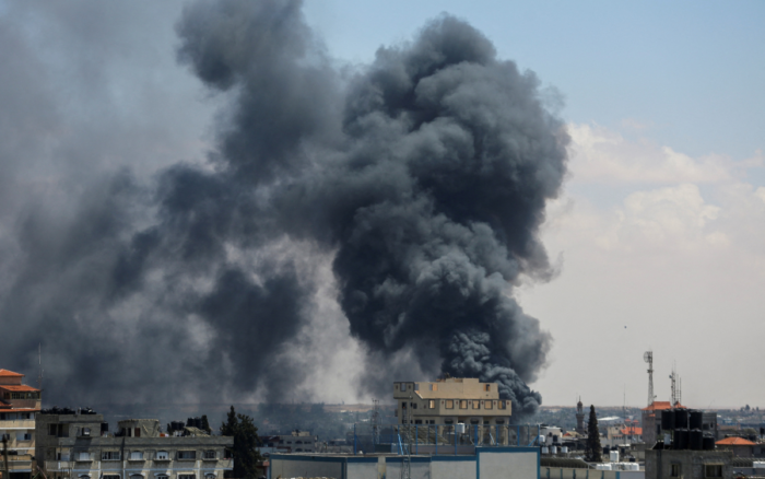 Photo: Reuters/Israeli forces begin ground and air operations in eastern Rafah