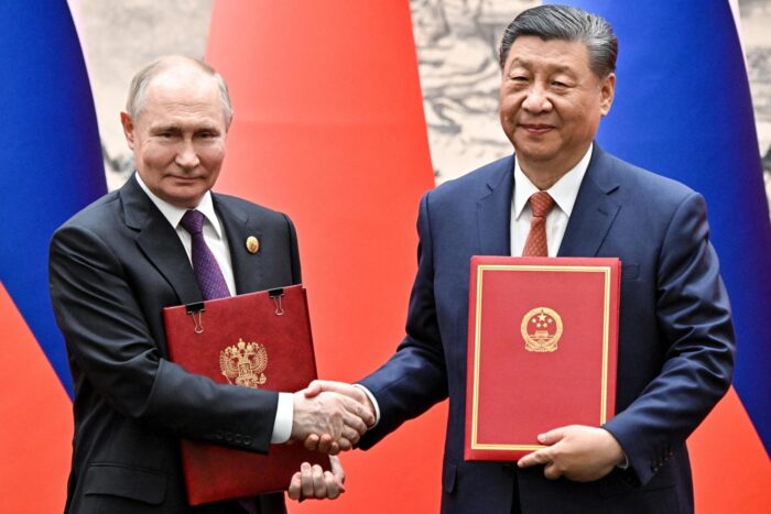 putin y xi