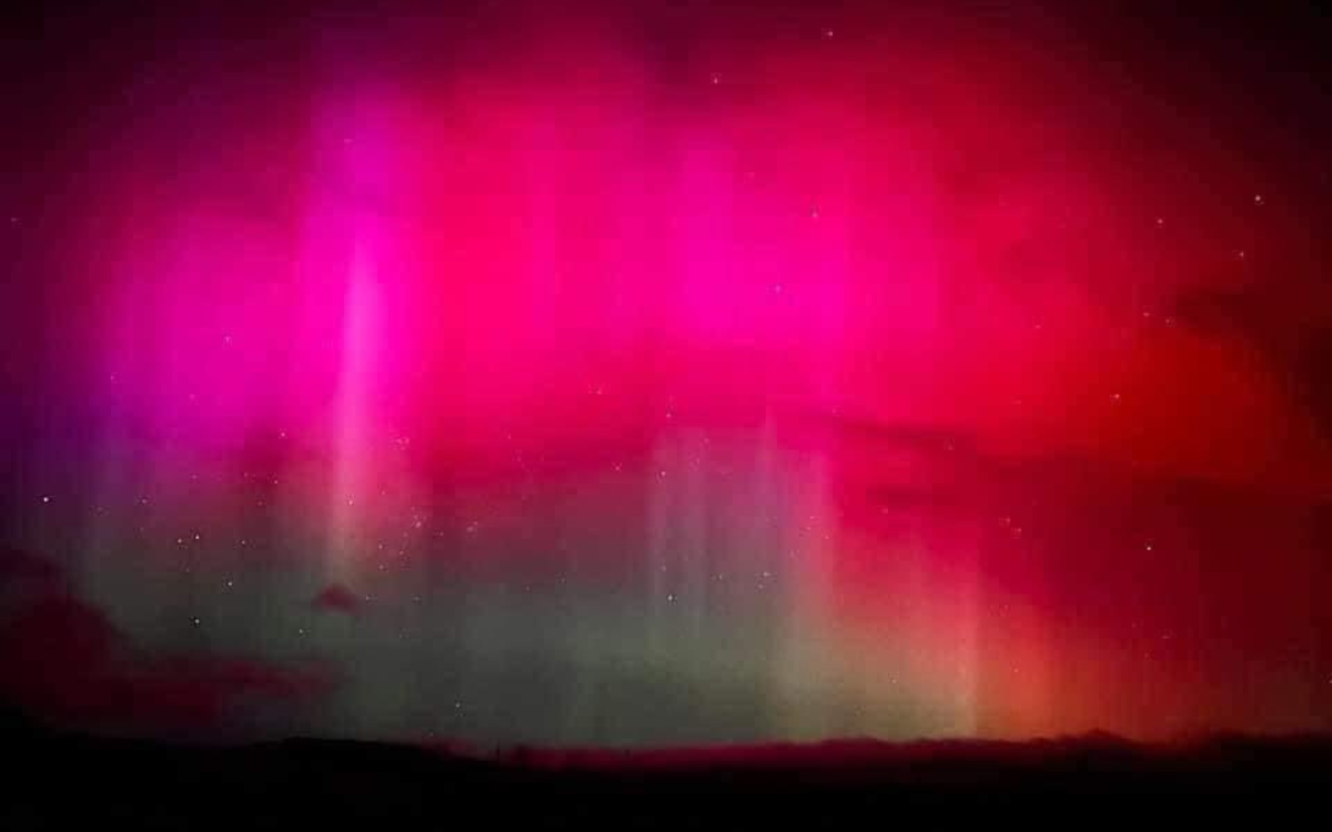 La inusual aurora boreal puede repetirse este fin de semana en Norteamérica