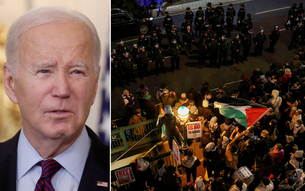 Biden conmemora el Día del Holocausto mientras estallan protestas por Rafah