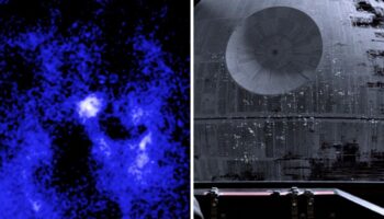 Agujeros negros disparan y cambian de objetivo como la 'Estrella de la muerte' de 'Star Wars'