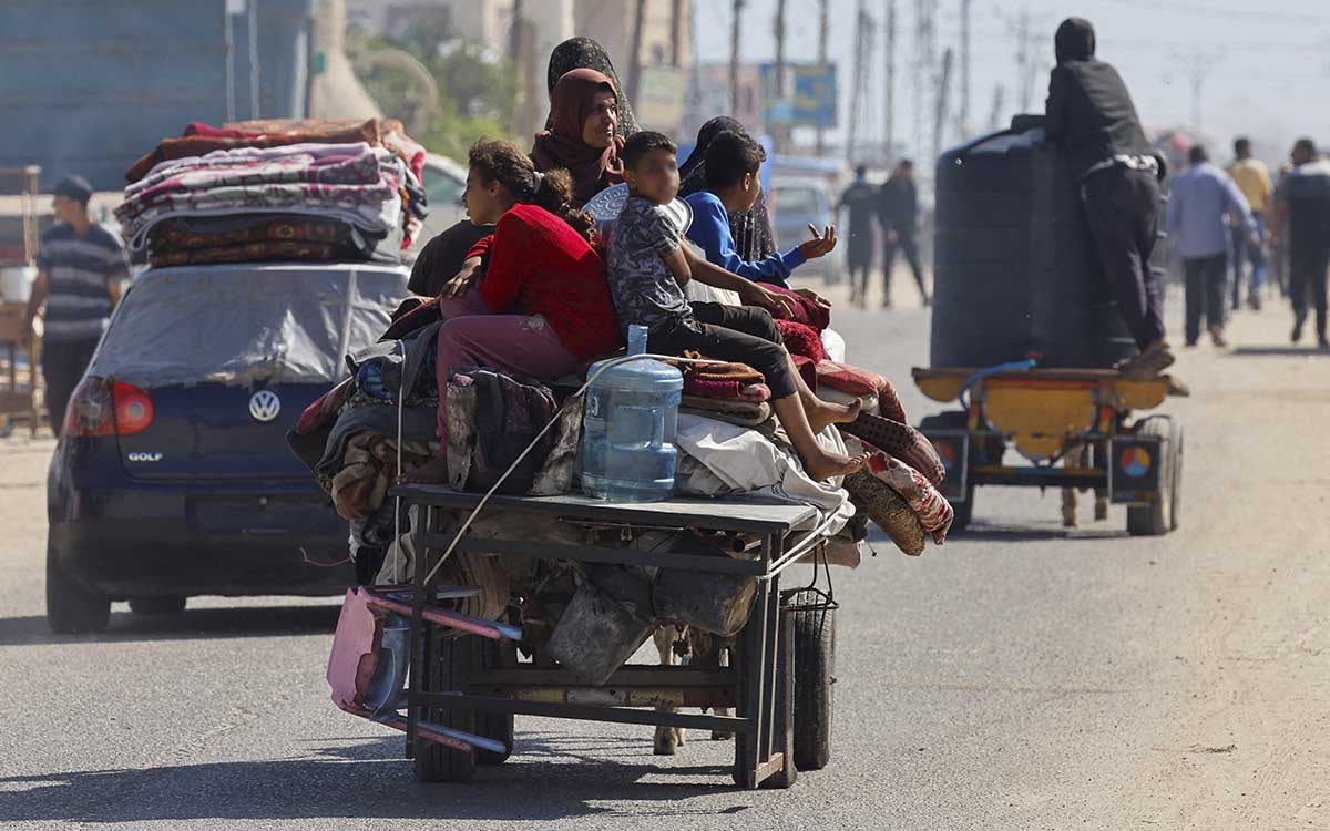 Unos 80 mil gazatíes han huido de Rafah desde el inicio de ofensiva israelí, dice UNRWA