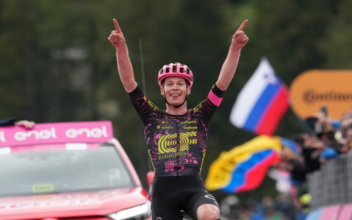 Giro de Italia 2024: Georg Steinhauser se estrena al ganar la Etapa 17 | Video