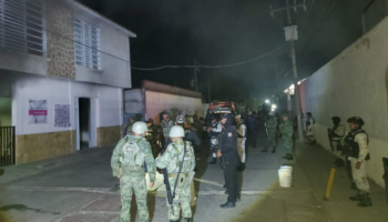 Incendian paquetería electoral en Chicomuselo, Chiapas