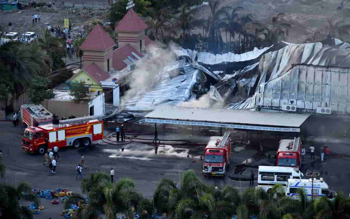 A fire at an Indian amusement park has killed at least 25 people, most of them minors.