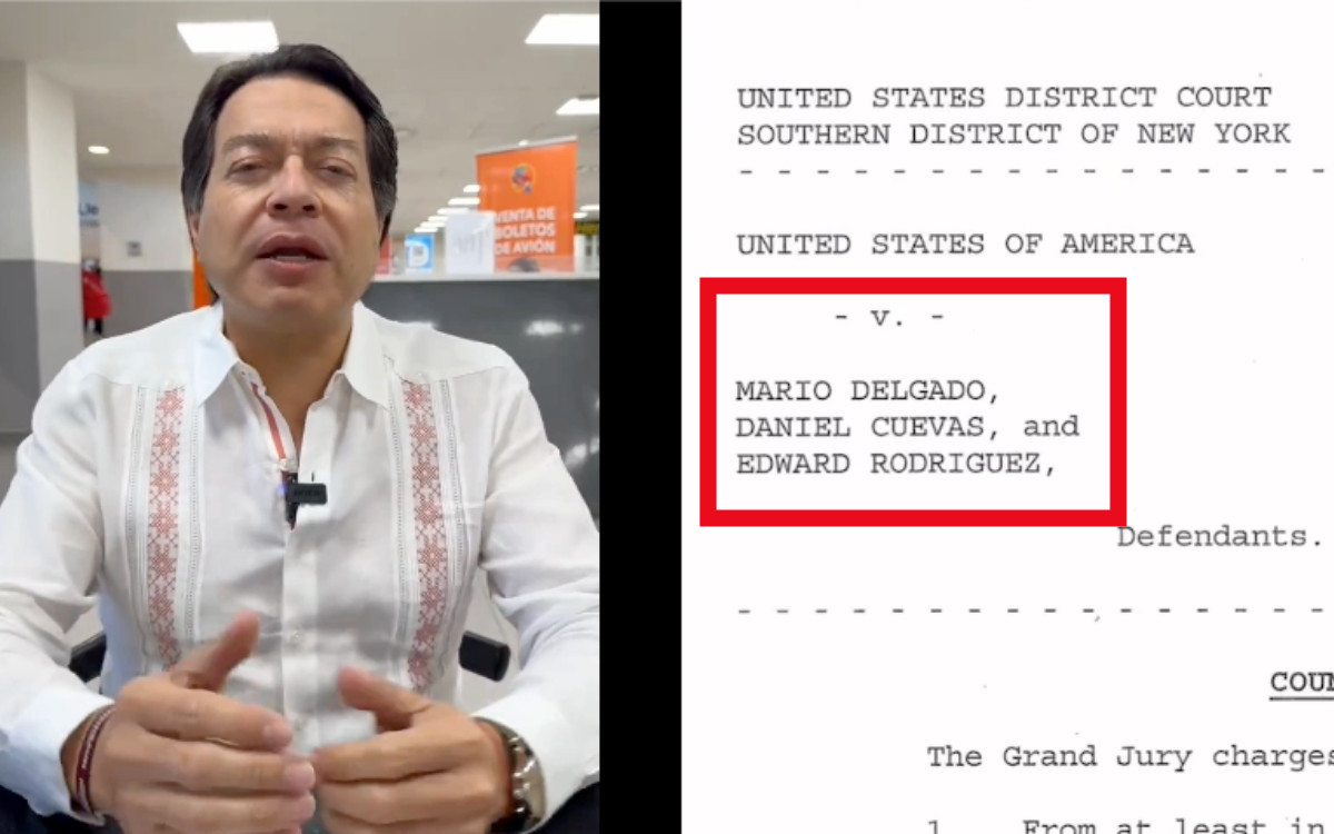 Hay otro ‘Mario Delgado’ procesado en EU por narco: Presidente de Morena