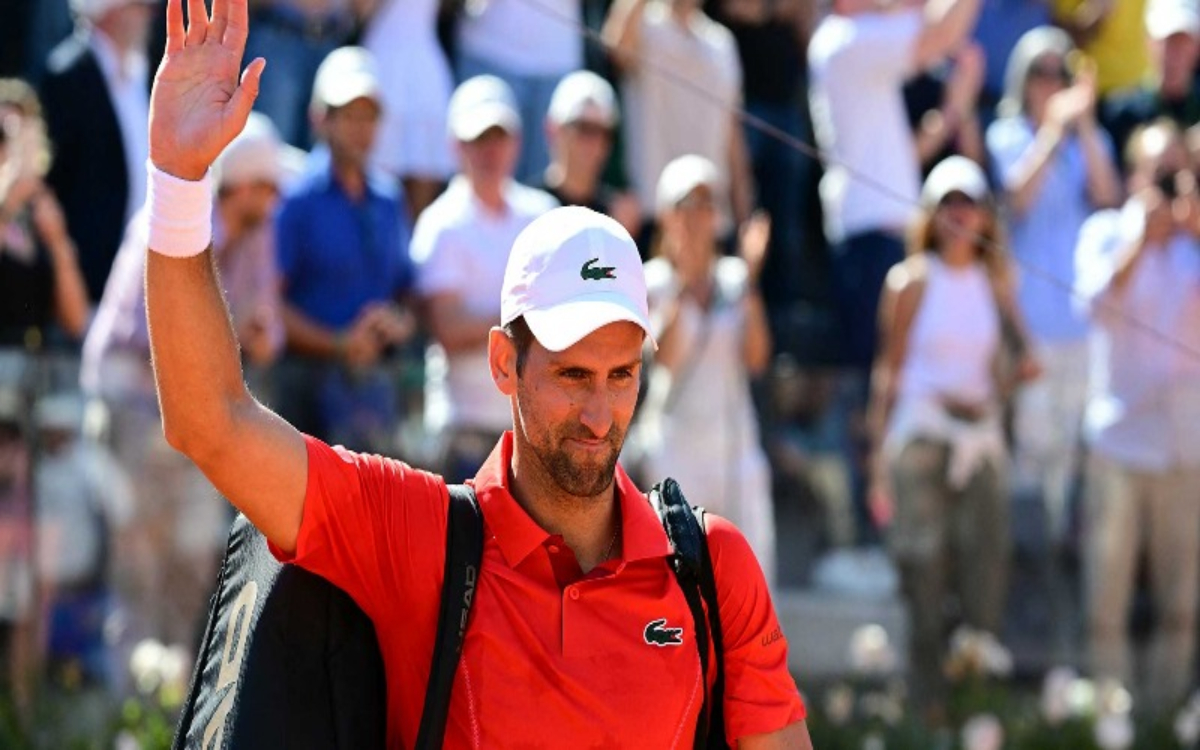 Novak Djokovic sale por la puerta de atrás del Master 1000 de Roma | Video