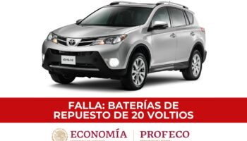 Profeco llama a revisión algunas camionetas Toyota 2013 a 2018