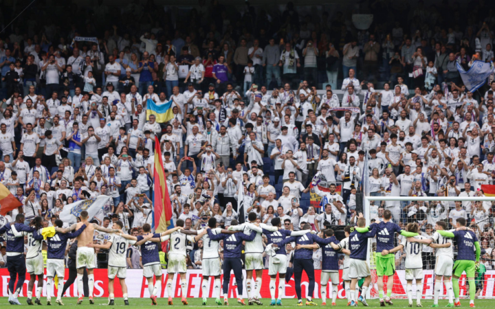 Real Madrid conquista su Liga de España número 36, la quinta en una década Real Madrid conquista su Liga de España número 36, la quinta en una década