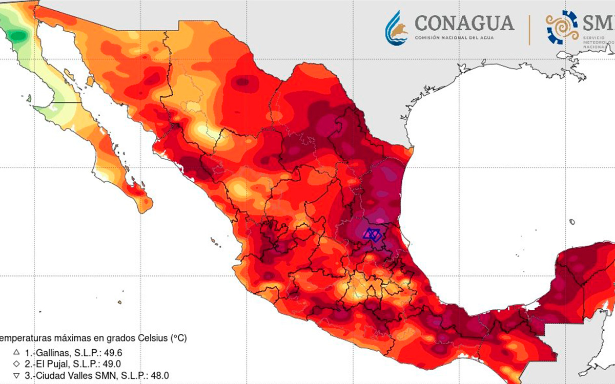 Tercera ola de calor: Habrá más de 40 grados en 27 de los 32 estados