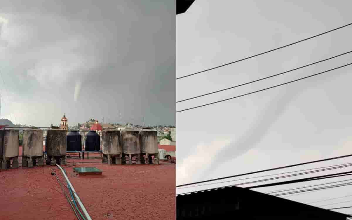 Videos | Tornado en Toluca: reportan árboles, bardas y postes caídos