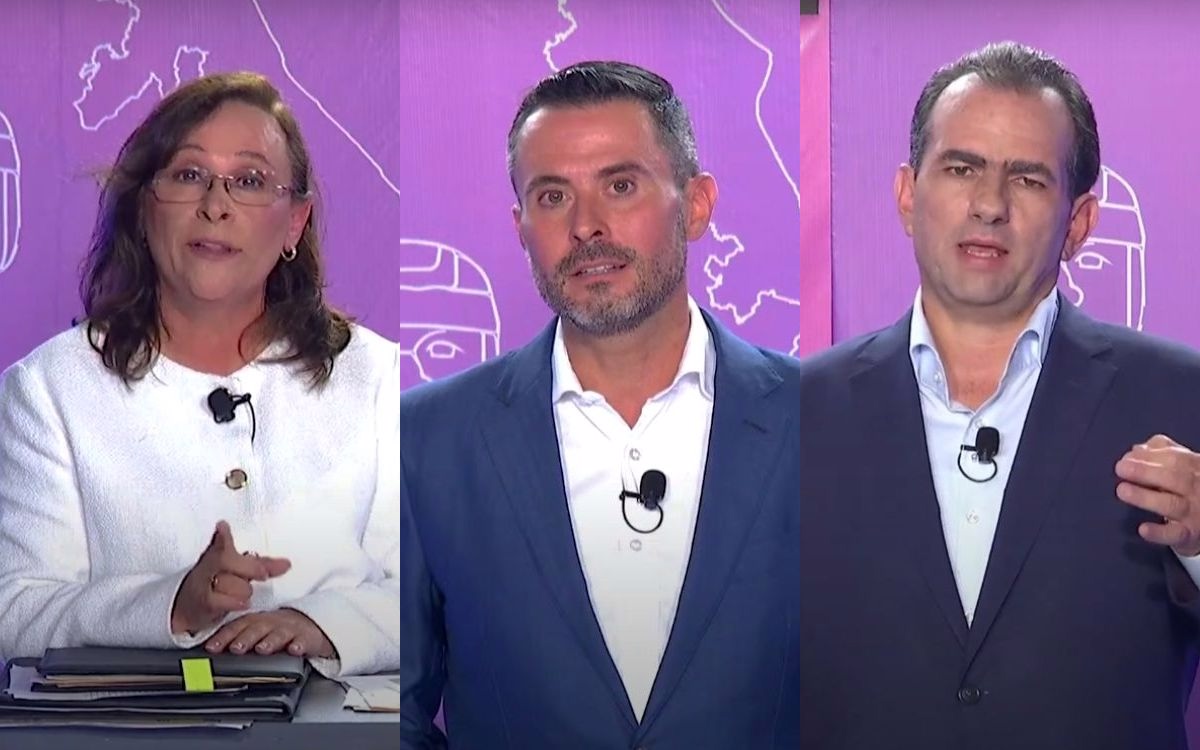 Candidatos a gubernatura de Veracruz listos para segundo debate esta noche