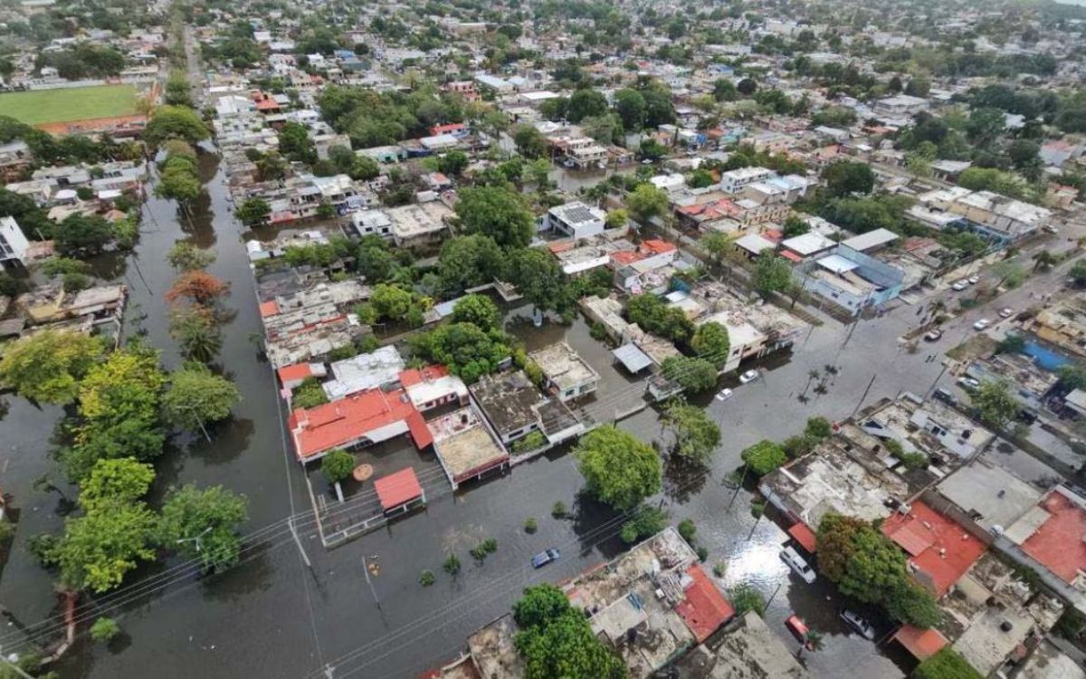 En cuatro horas llovió en Chetumal lo que en un mes en época de lluvia: Gobierno QRoo