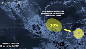 Posible formación de ciclón ingresaría este viernes en la Península de Yucatán