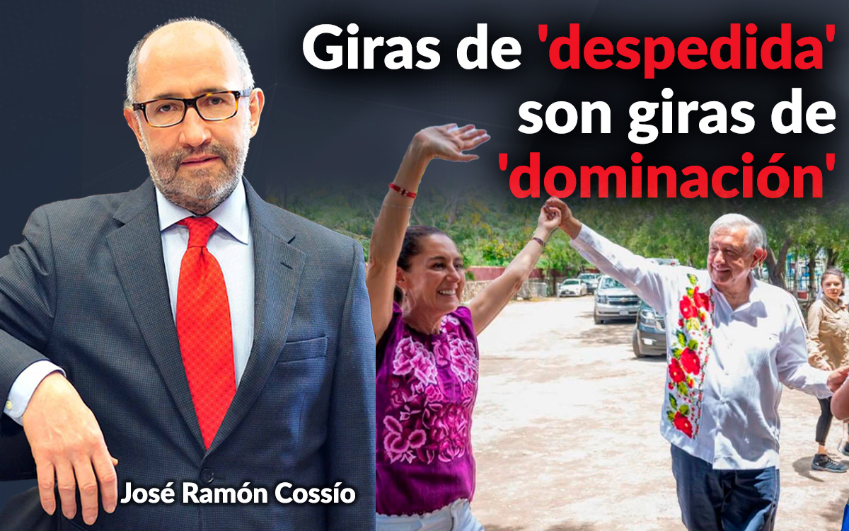 AMLO usa giras para imponer agenda política a Sheinbaum: Cossío AMLO usa giras para imponer agenda política a Sheinbaum: Cossío