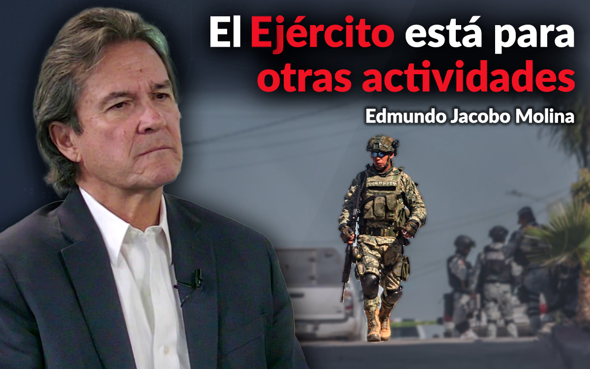 No es buena noticia apoyo de Sheinbaum a reforma de la Guardia Nacional: Edmundo Jacobo Molina No es buena noticia apoyo de Sheinbaum a reforma de la Guardia Nacional: Edmundo Jacobo Molina