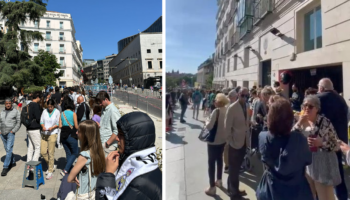 Cerca de 2,500 mexicanos votaron  en Madrid