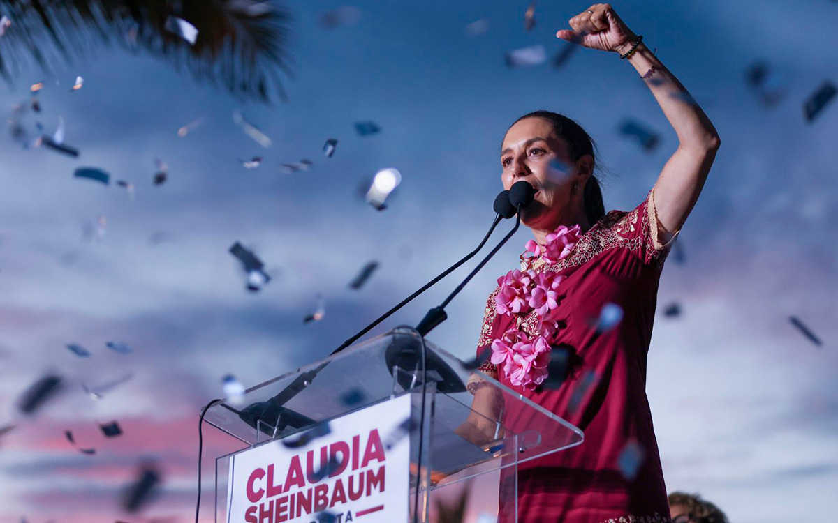 ​Claudia Sheinbaum será la primera mujer presidenta de México