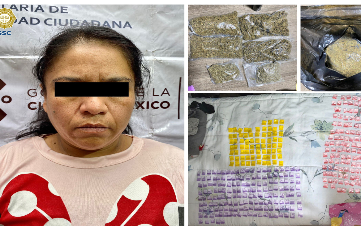 ​Cae lideresa de la ‘Anti-unión Tepito’; Controlaba venta de droga en Plaza Garibaldi