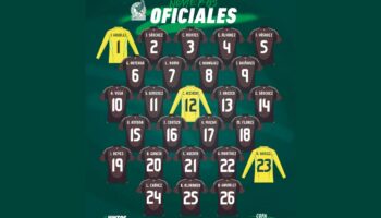 Estos son los 11 que saltarán en el primer partido de México de la Copa América 2024