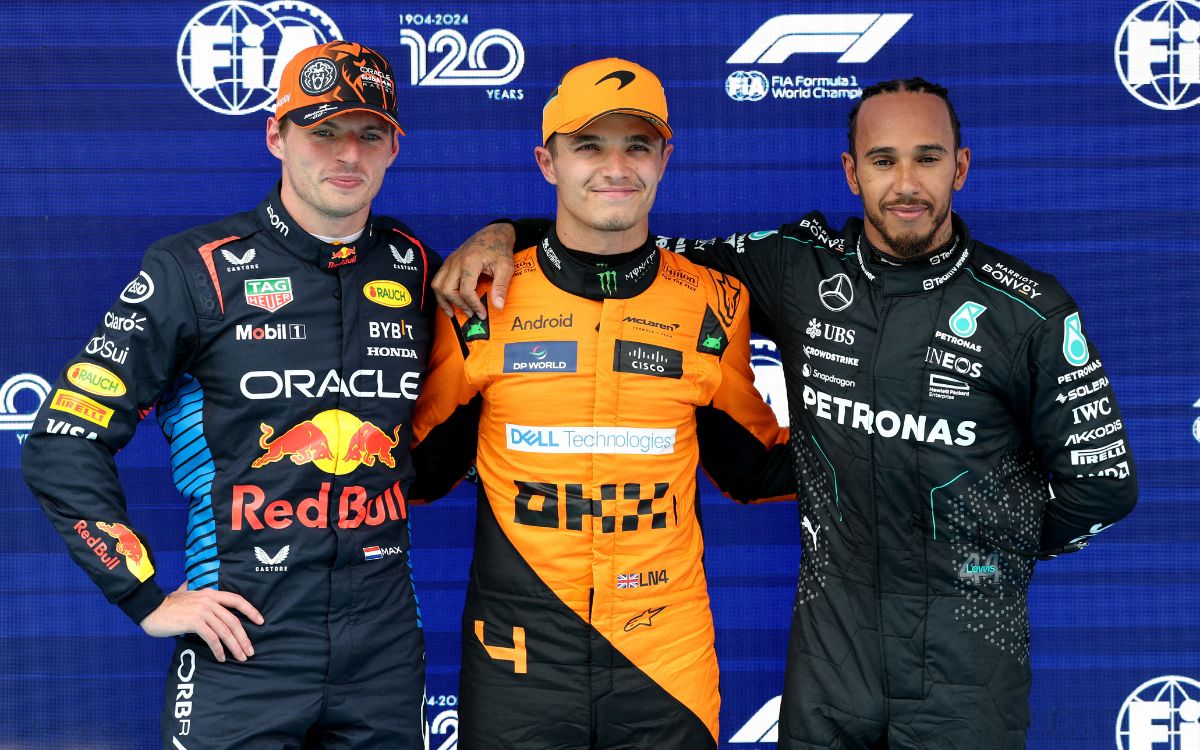 F1 | Norris roba la ‘pole’ a Verstappen; ‘Checo’, penalizado, finaliza octavo