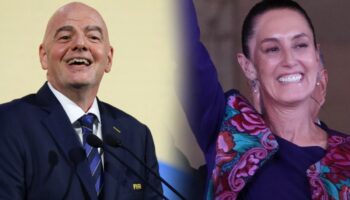 Infantino felicita a Sheinbaum por ganar elecciones presidenciales