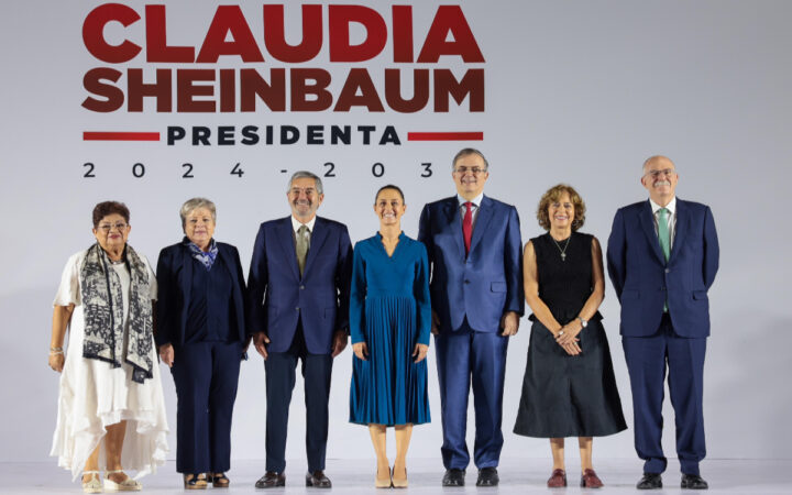 Los nuevos rostros del gabinete de Sheinbaum: Ebrard, Bárcena, De la Fuente y más
