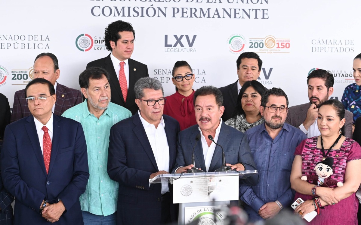 Reforma al Poder Judicial va en septiembre: Morena