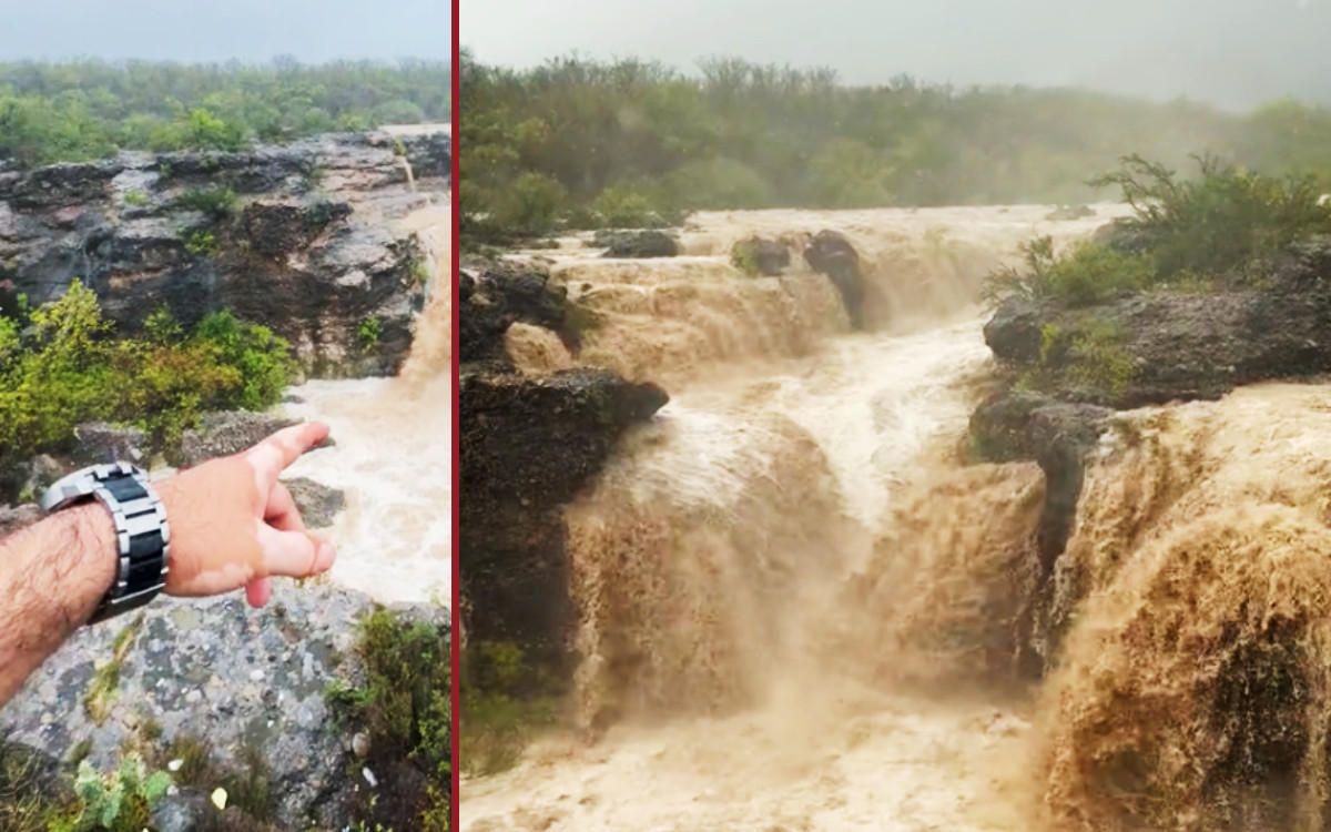 La tormenta Alberto revivió ríos y cascadas del norte; así lo celebraron | Videos