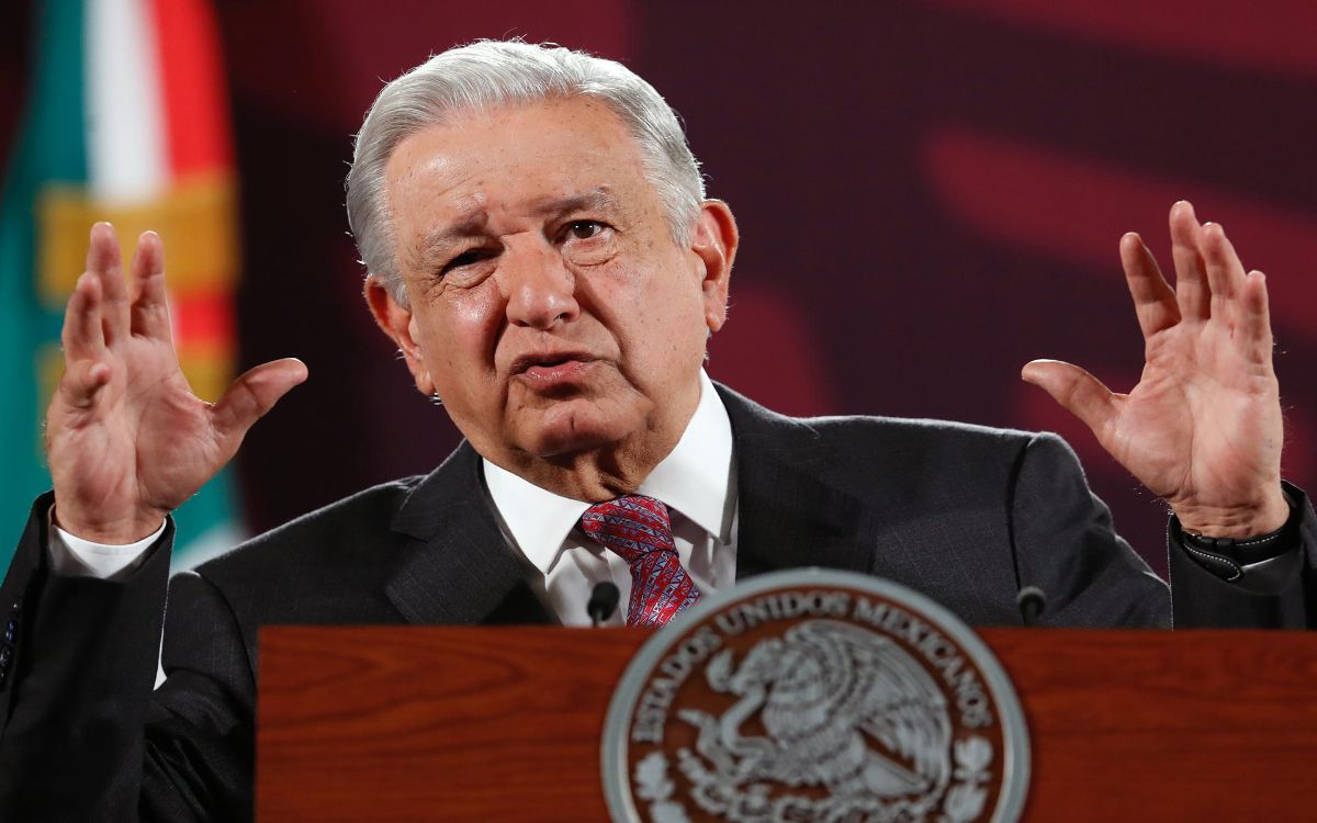 AMLO refuta la afirmación de que hay una cantidad excesiva de migración que fluye hacia México.