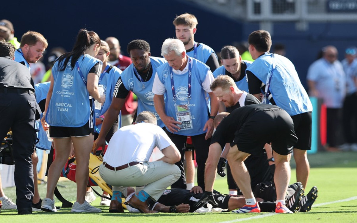 Copa América 2024: Noquea intenso calor en Kansas City a árbitro | Video