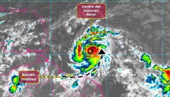 'Beryl' se intensifica a huracán categoría 4; ¿cuándo llegará a México?