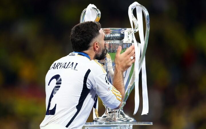 Carvajal, mejor jugador de la Final de la Champions League Carvajal, mejor jugador de la Final de la Champions League