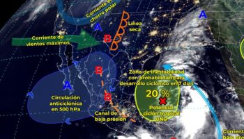 Potencial Ciclón Tropical Uno: ¿Cuándo llegará y qué estados se verán afectados?