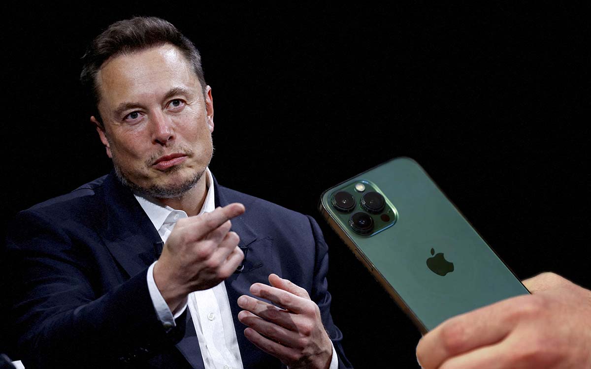 Elon Musk amenaza con prohibir los dispositivos Apple en sus empresas